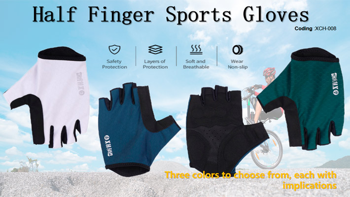 short-finger downhill mountain bike gloves supplier